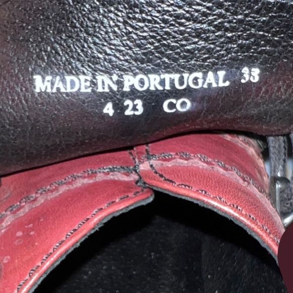 Dansko Womens Burgundy Janika Leather Round Toe Lace Up Oxford Shoes Size US 8.5 - Picture 5 of 6